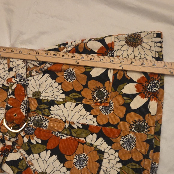 Show Me Your MuMu Orange and Black Floral Dress - Picture 6 of 9